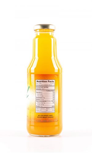 Mango 16 fl oz nutrition fact-min